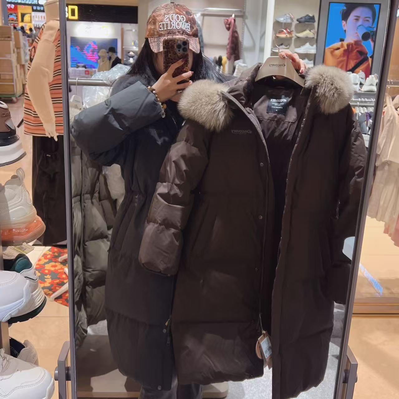 韓國 Discovery Women's Kelly Goose Down Long Padding (鵝絨)【DY050】