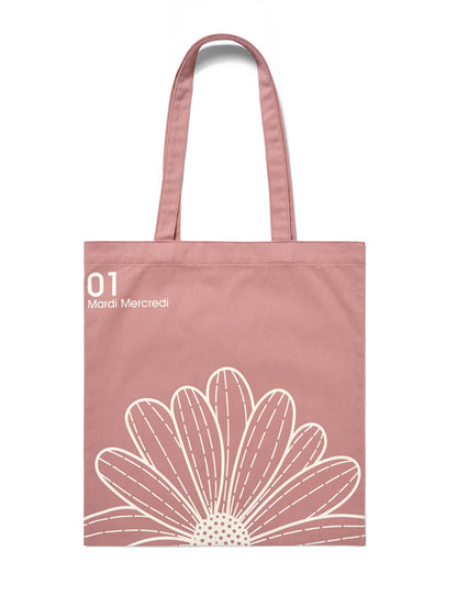 韓國 Mardi Mercredi CANVAS BAG FLOWER【MM044】