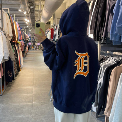 韓國 MLB Basic Big Logo Fleece Hooded Zip-Up 【MB042】 - STT Mall HK 靚太網購