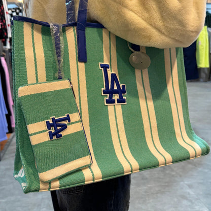 韓國 MLB Ethnic Stripe Tote Bag 【MB085】 - STT Mall HK 靚太網購