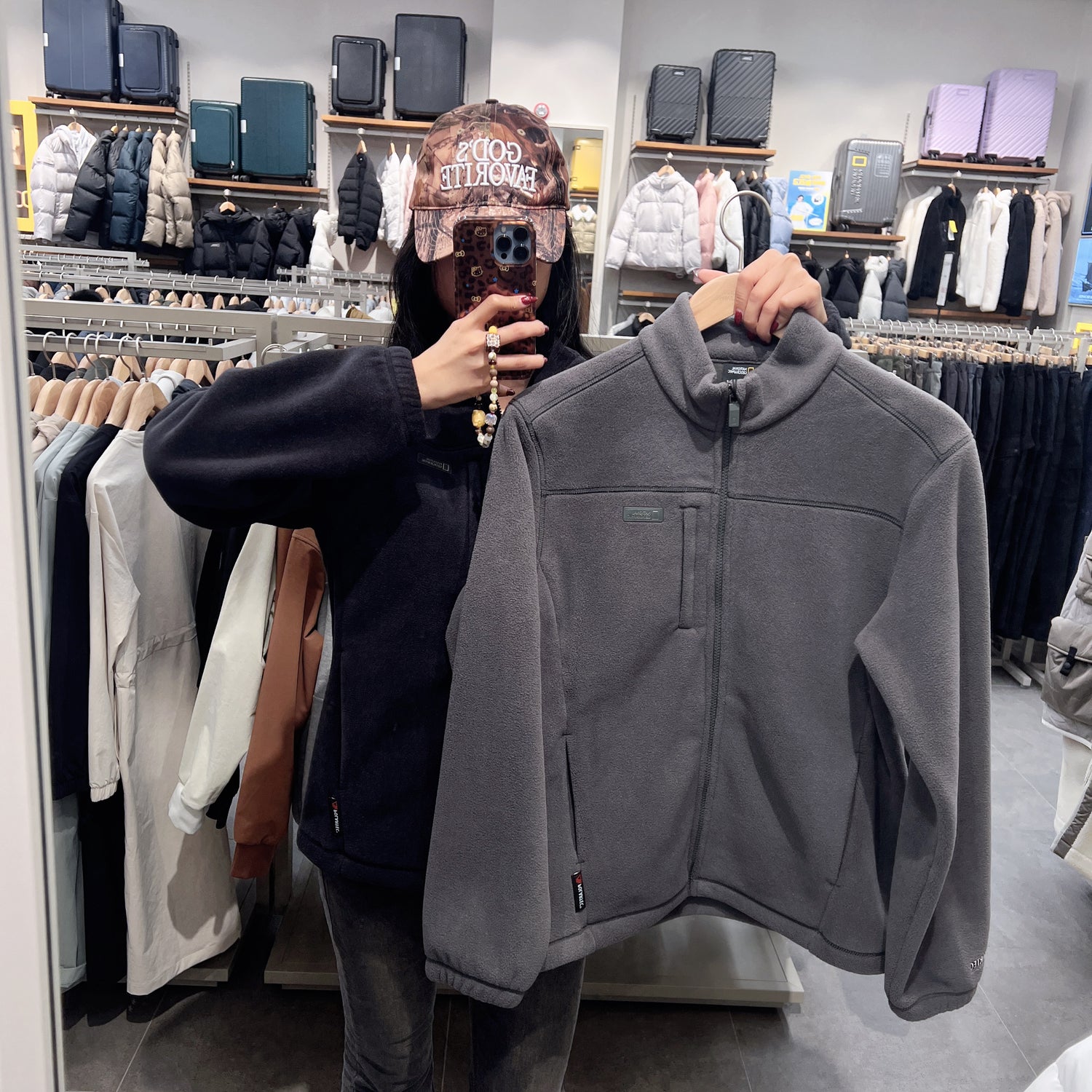 韓國 National Geographic Naos Fleece Zip-Up Jacket【NG207】