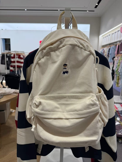 韓國 SPAO Corduroy Backpack【SP197】