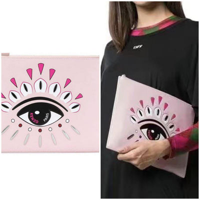 Kenzo Kontact Eyes A4 Clutch Bag 【YS241】