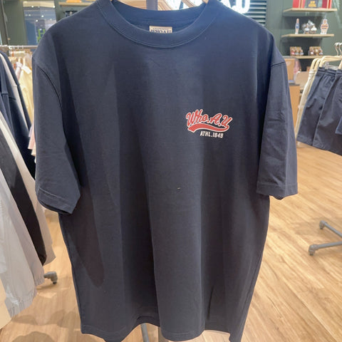 韓國 Who.A.U Steve Back Graphic T-shirt【WA127】