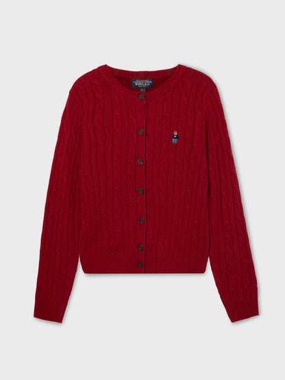韓國 Who.A.U Steve Cable Cardigan【WA217】