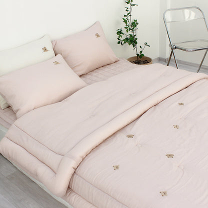 韓國 刺繡表情小熊莫代爾【SM412】