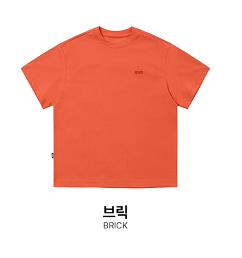 韓國 FCMM Relaxed Fit Cooling Cotton T-Shirt【FM001】