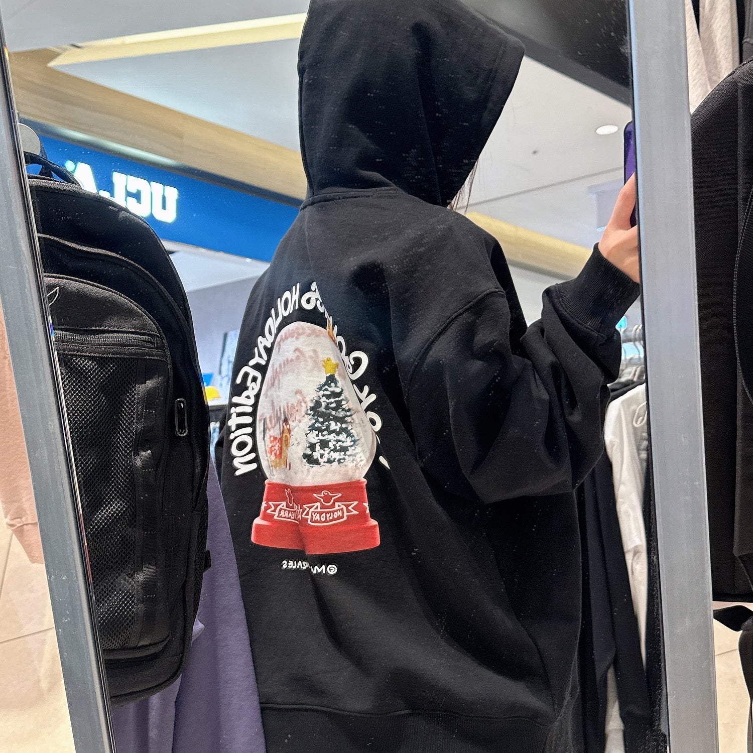 韓國 Mark Gonzales Holiday Snowball Graphic Sweat Hoodie【MG190】