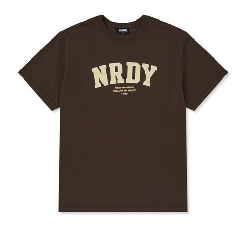 韓國 Nerdy Arch Logo S/S T-Shirt【NY025】