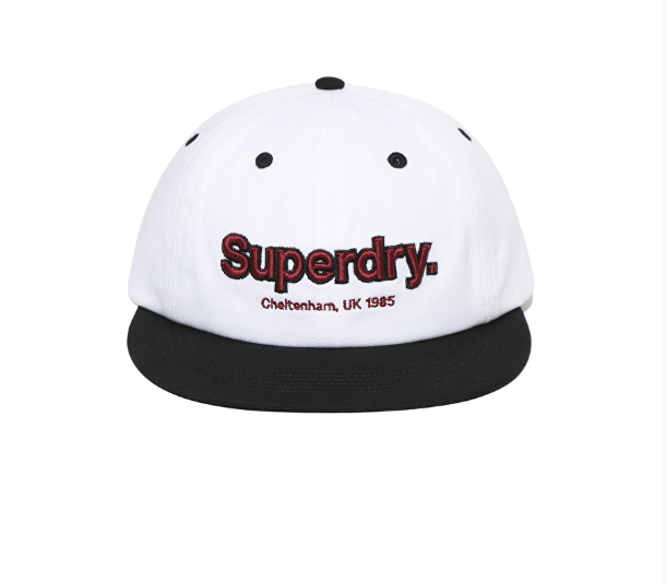 韓國 Superdry Original Flat 6 Panel Ball Cap【SU081】