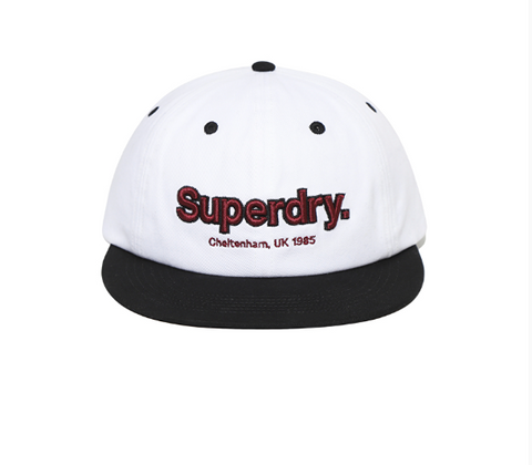 韓國 Superdry Original Flat 6 Panel Ball Cap【SU081】