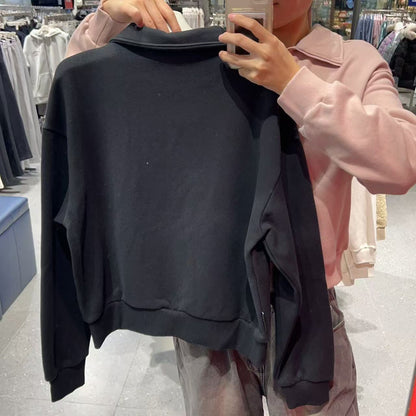 韓國 FILA Basic Half-zip Sweatshirt【FA048】