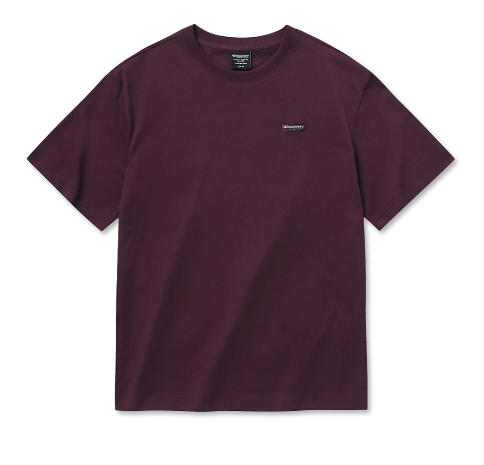 韓國 Discovery Fresh Event Small Logo Semi-Overfit Short Sleeve【DY012】