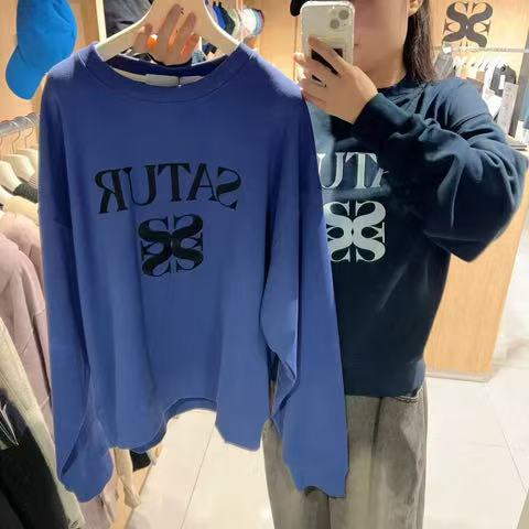 韓國 Satur Classic Logo Sweatshirt【SR172】