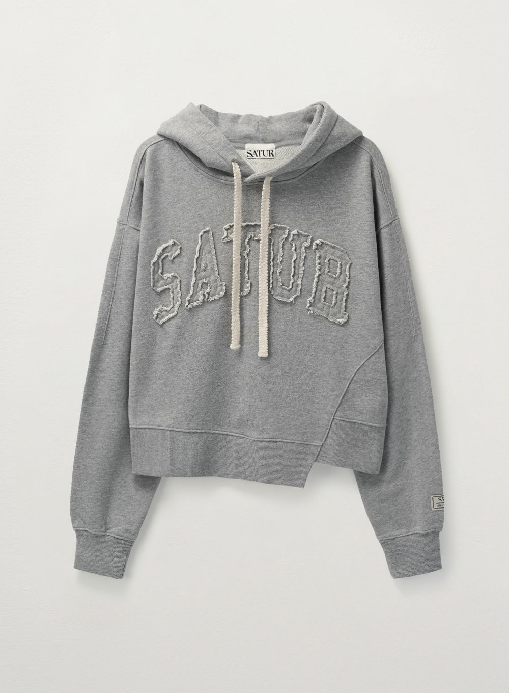 韓國 Satur (W) Dublin Crop Hood T-shirt【SR015】