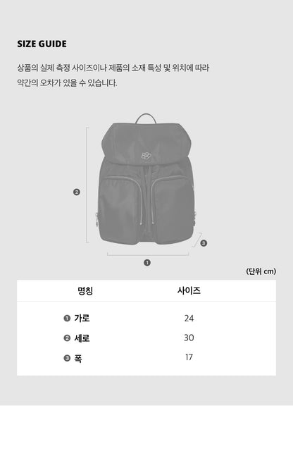 韓國 Wacky Willy Lily Cargo Backpack Large【WW060】