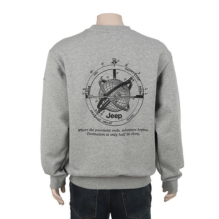 韓國 Jeep Globe Loose Sweatshirt【JP027】