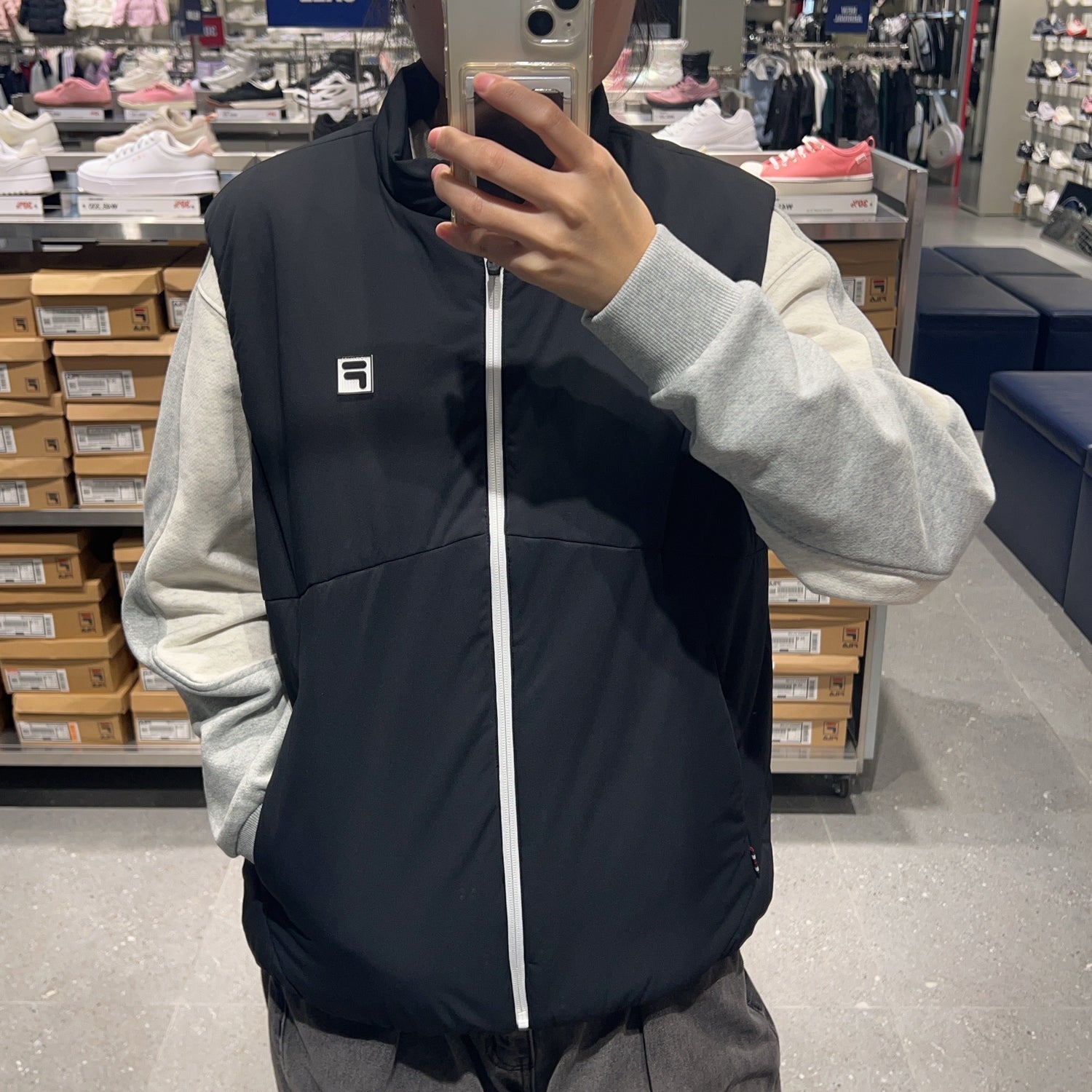 韓國 FILA Tennis Padded Vest【FA015】