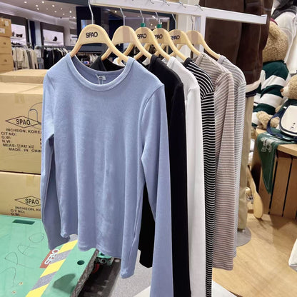 韓國 SPAO Long Sleeve Tee【SP315】