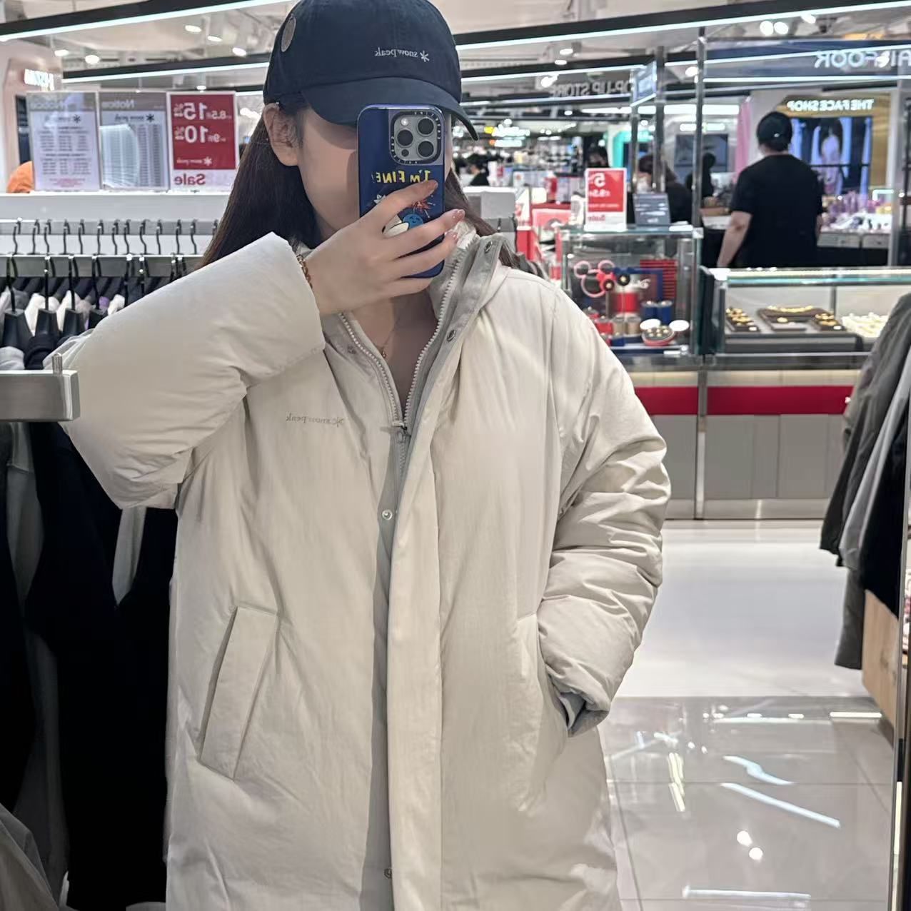 韓國 Snowpeak 女同款 City Camper Women's Long Down Jacket (鴨絨)【SN061】