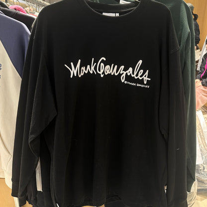 韓國 Mark Gonzales Sign Logo Long Sleeve T-Shirt【MG120】