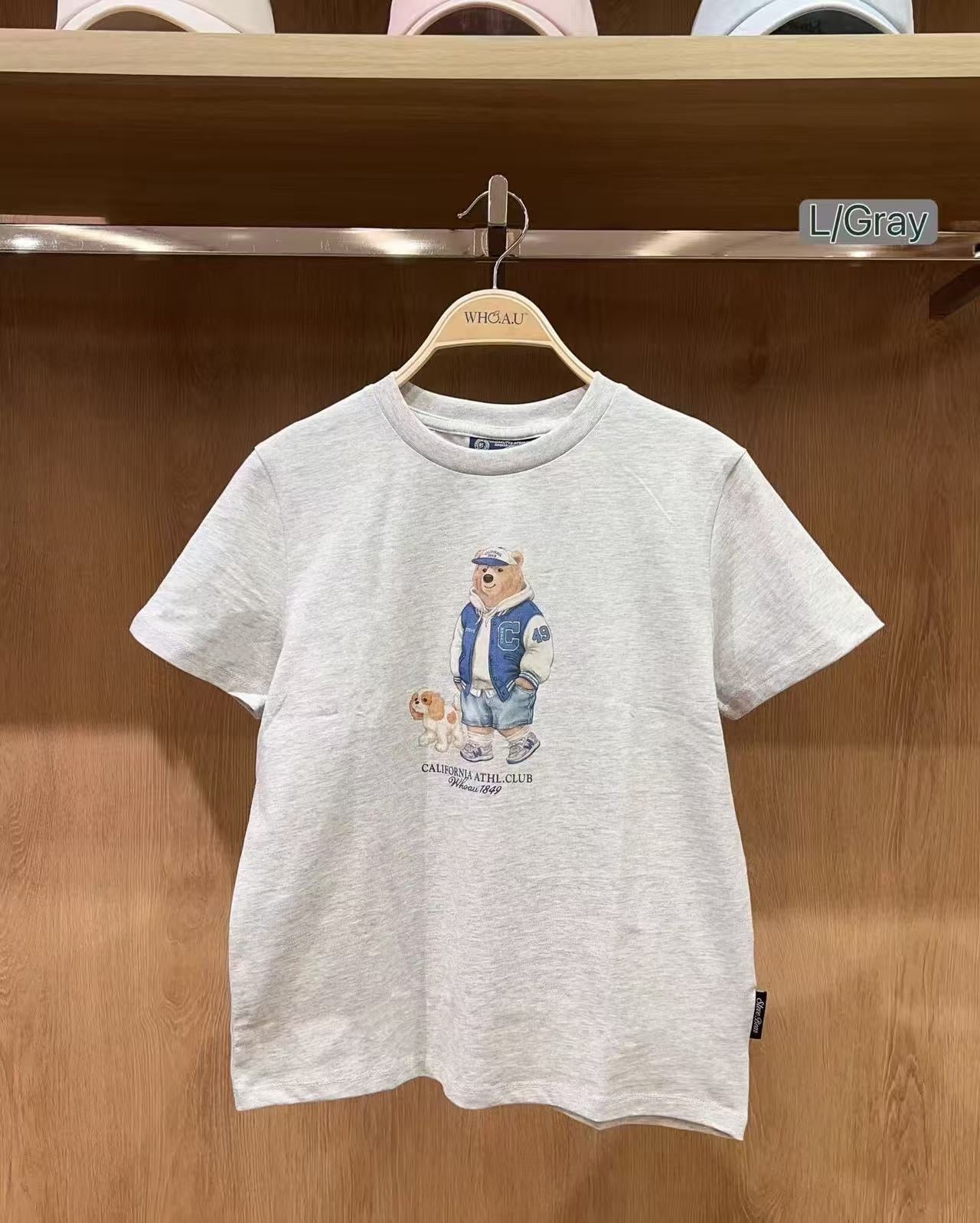 韓國 WhoAU Steve Photo T-Shirt【WA310】