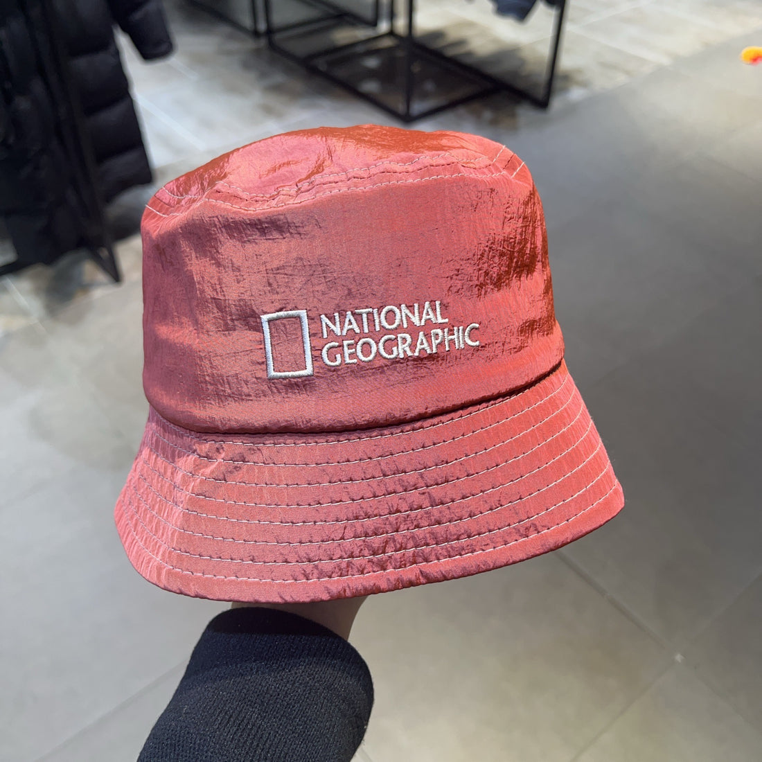 韓國 National Geographic Stitchpoint Hat【NG346】