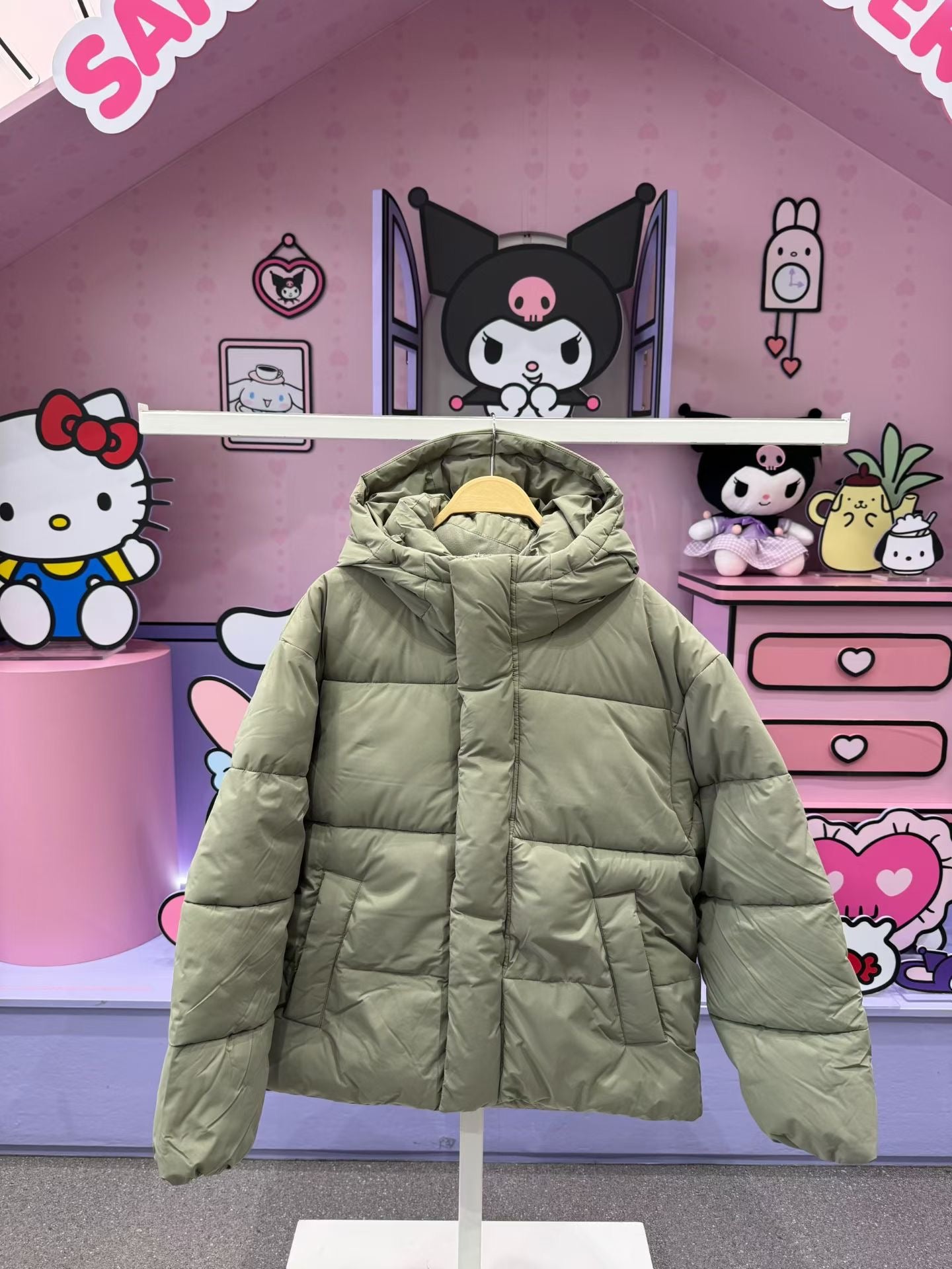 韓國 SPAO Basic Hooded Puffer【SP289】