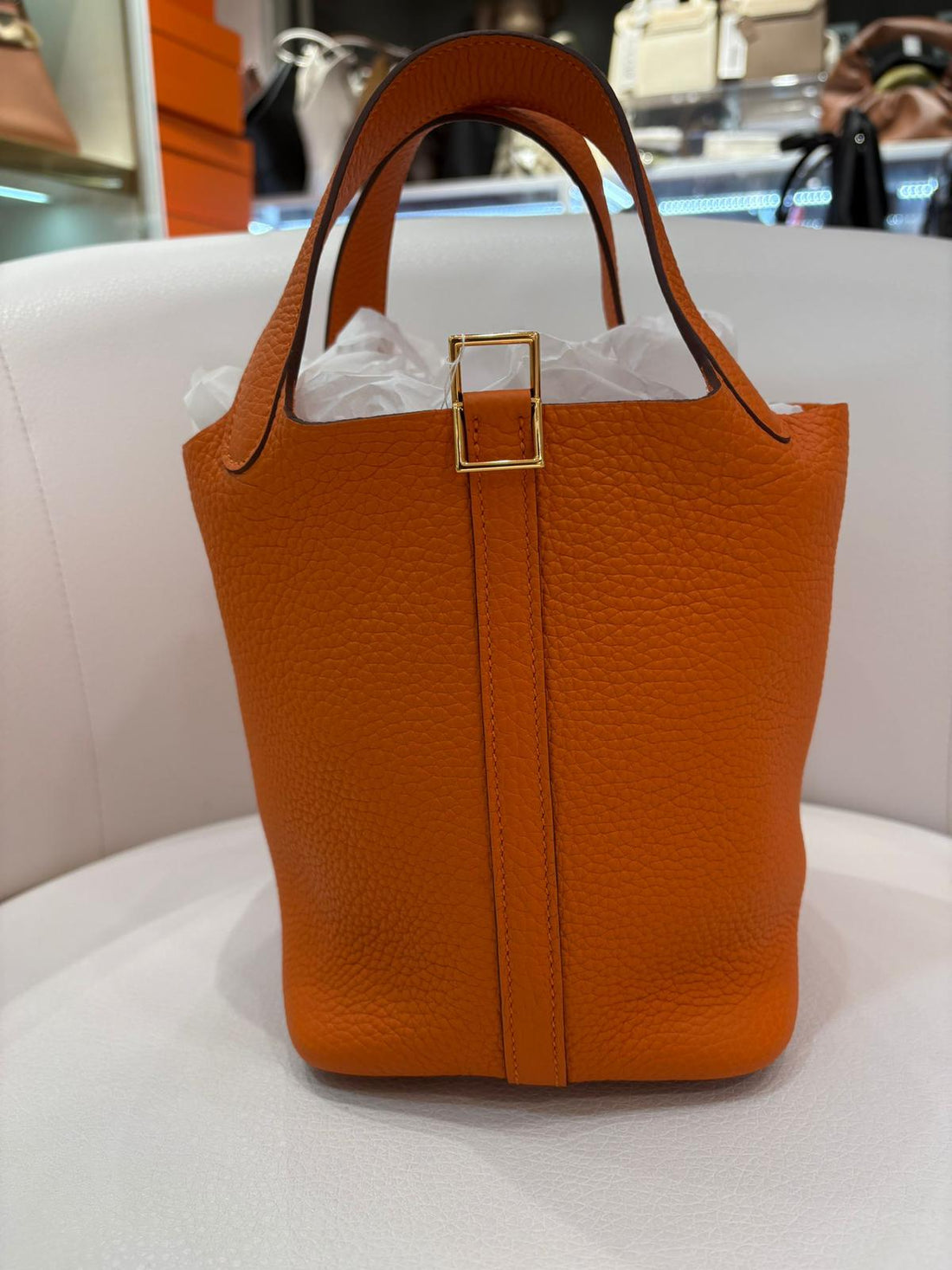 未試用品Hermes P18 橙色  訂金 $500 總售價 $23800【JS590】