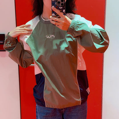 韓國 FILA Color Block Woven T-shirt【FA254】