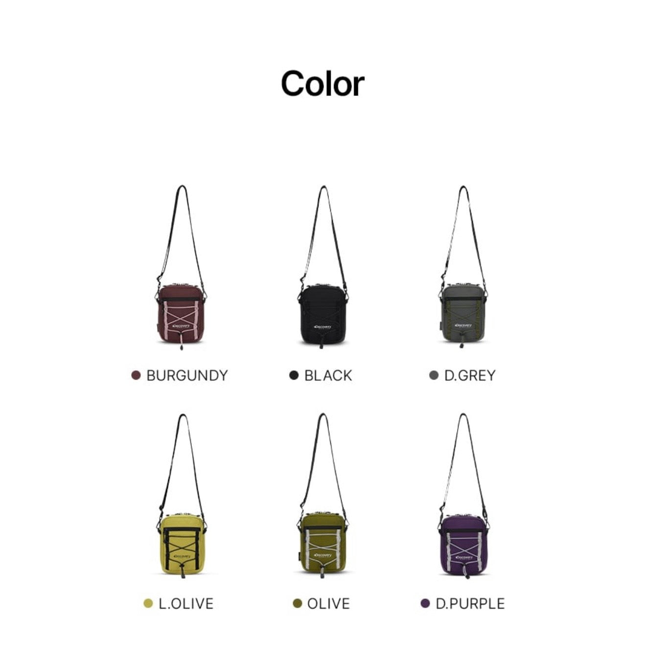 韓國 Discovery Air Split Mini Crossbody Bag【DY109】