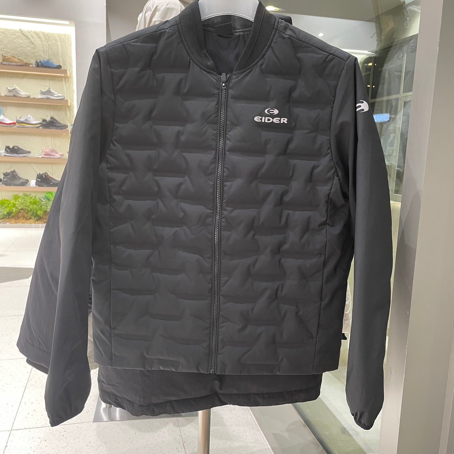 韓國 Eider Padding Welding Slim Round Down Jacket【ER162】