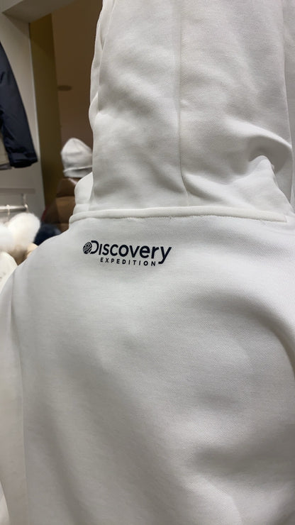 韓國 Discovery Semi Crop Hoodie【DY056】