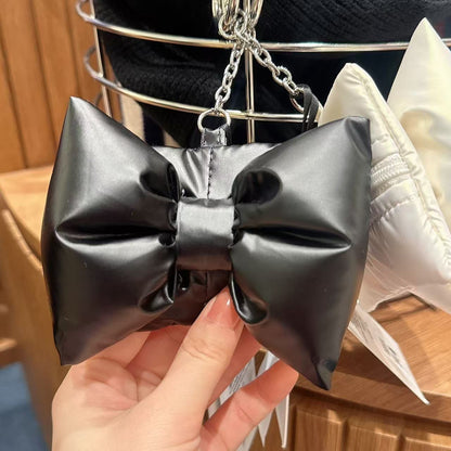 韓國 Marithe Francois Girbaud Padding Ribbon Pouch Keyring【MF784】