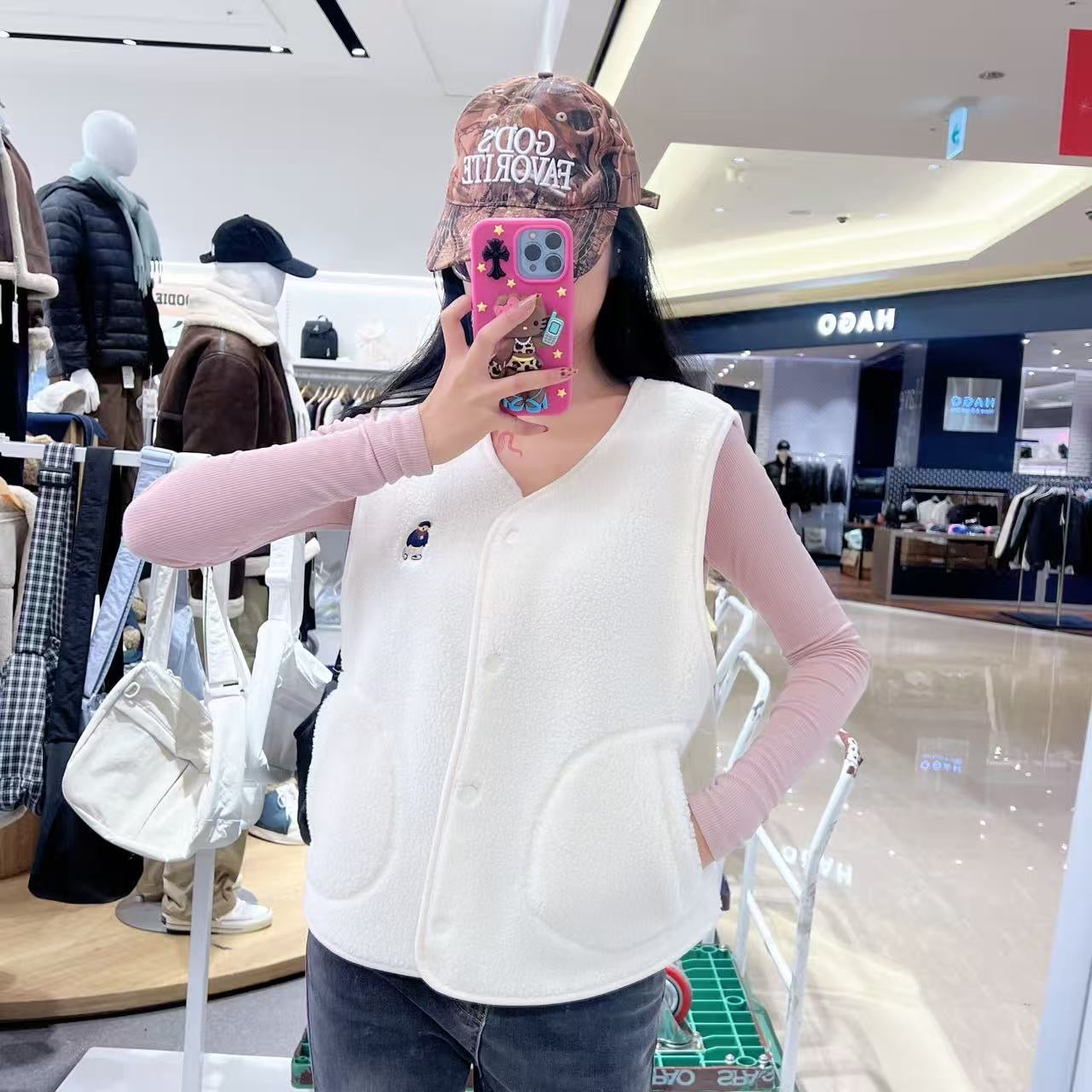 韓國 SPAO Woody Dumble Vest【SP301】