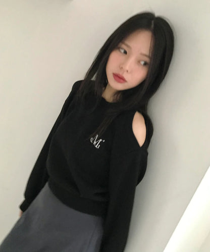 韓國 Mucent Herning Off Shoulder Crop Mtm【MU160】