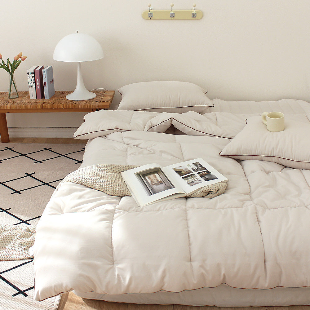 韓國 BB 簡約素色滾邊【SM408】