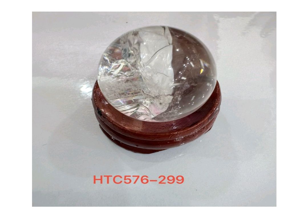 利姆利亞白水晶擺件20mm+【SE787】