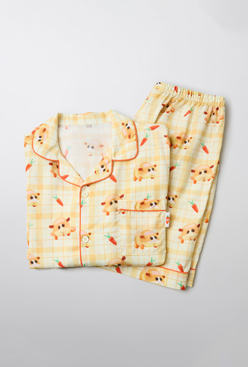韓國 SPAO Short-sleeved pajamas【SP169】