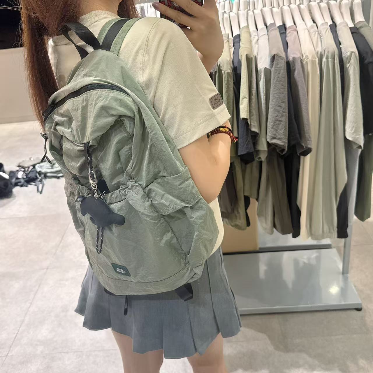 韓國 BBC Animal Color Stitch Lightweight Backpack【BC102】