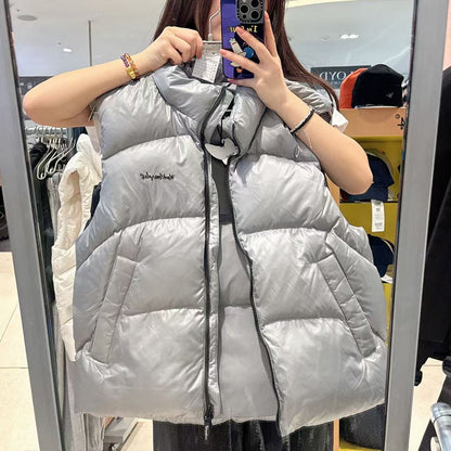 韓國 Mark Gonzales Sign Logo Down Vest (鴨絨)【MG179】