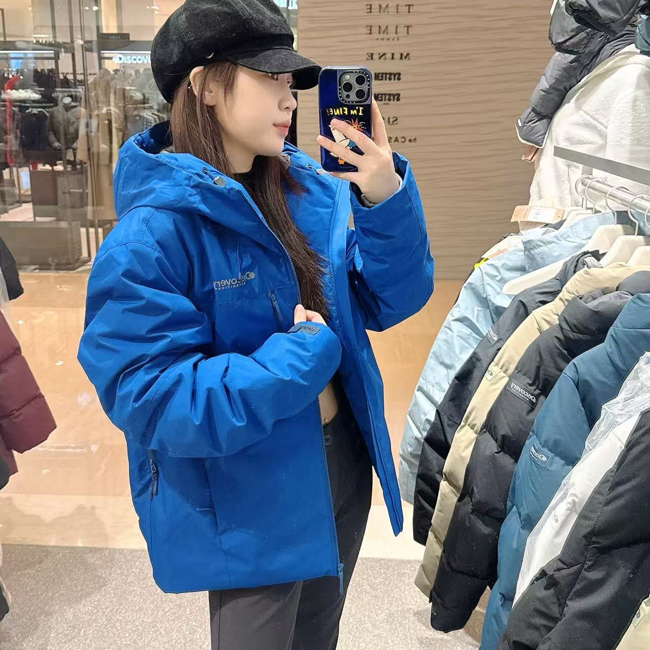 韓國 Discovery Men's Bergen Gore Windstopper Goose Down Lightweight Padding (鵝絨)【DY059】