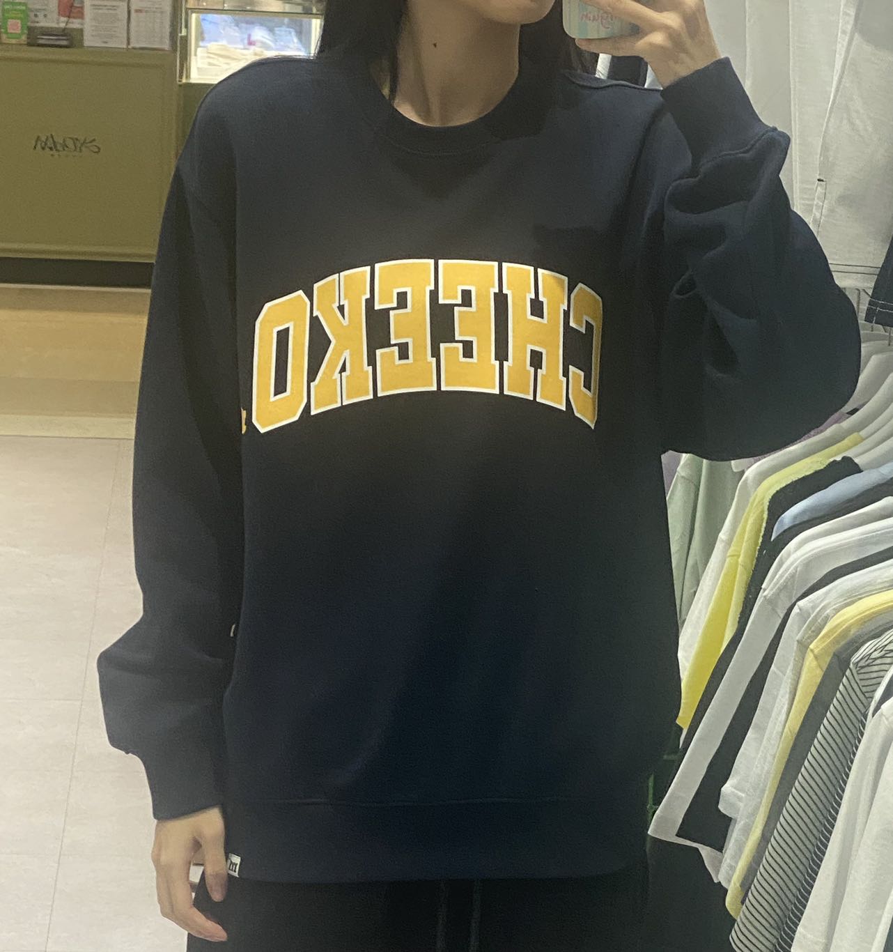 韓國 Markm ARCH LOGO SWEATSHIRT【MA041】 - STT Mall HK 靚太網購