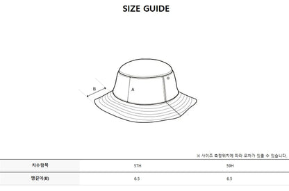 韓國 Discovery Freshvent Packable Bucket Hat【DY390】