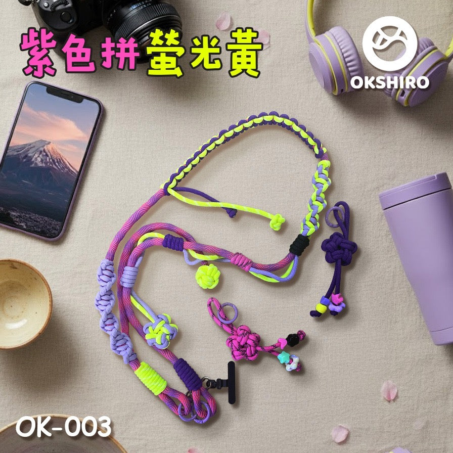 日本 Okshiro 2025設計款手機繩/手袋帶/相機帶【SE306】