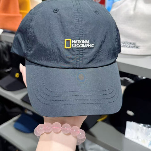韓國 National Geographic Logo Lightweight Cap【NG027】