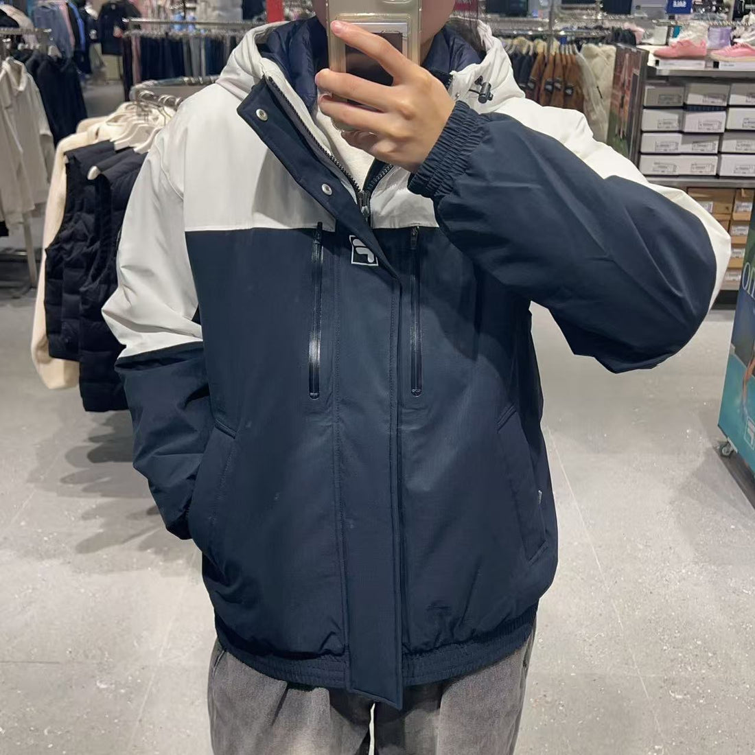 韓國 FILA Hardshell Padded Jacket【FA019】