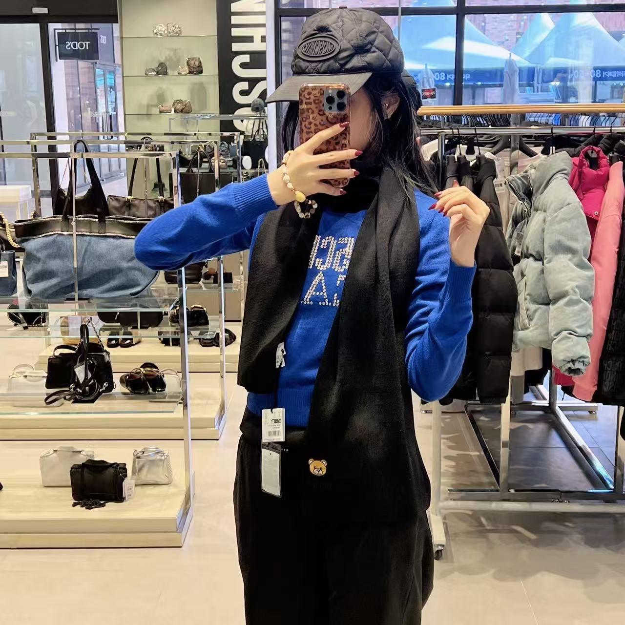 韓國 Moschino Scarves【MS024】