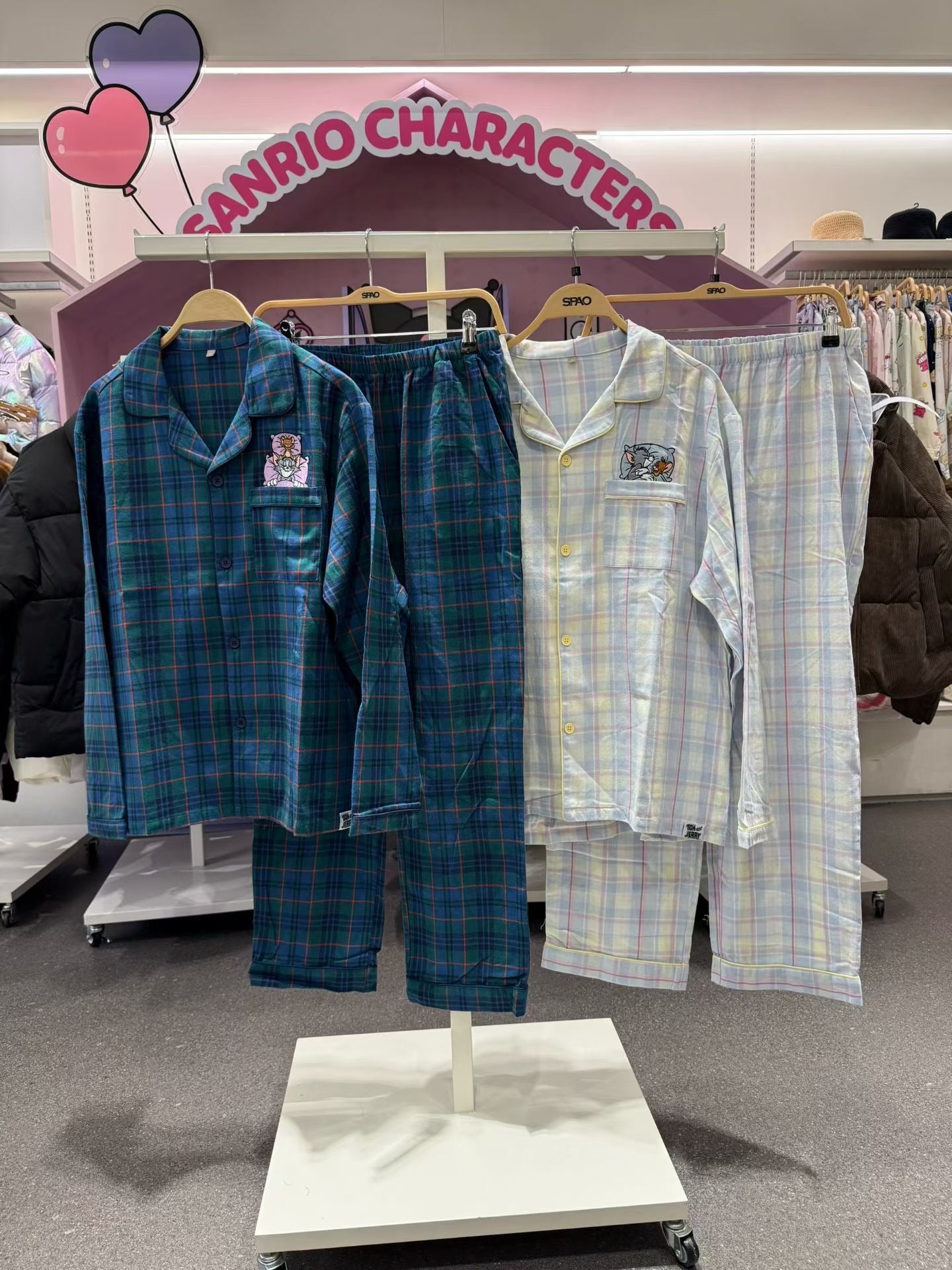 韓國 SPAO Tom and Jerry Flannel Pajamas【SP286】