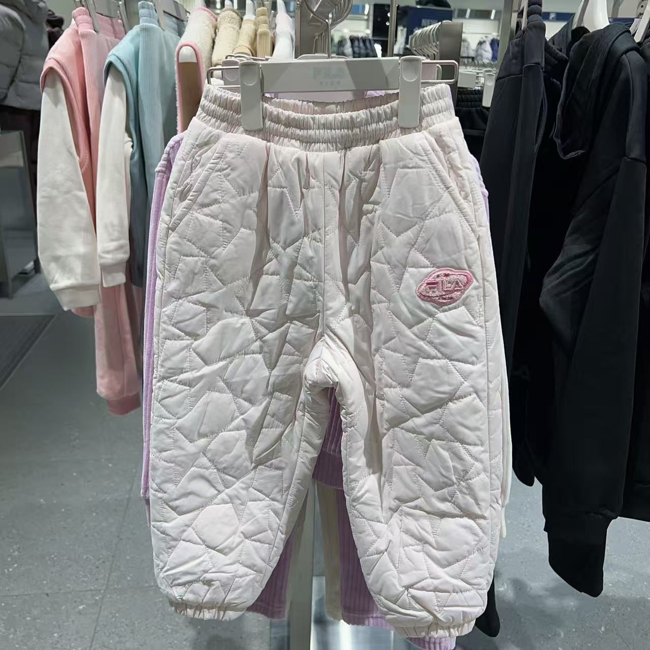 韓國 FILA Kids TOD Stella Quilted Pants【FA064】